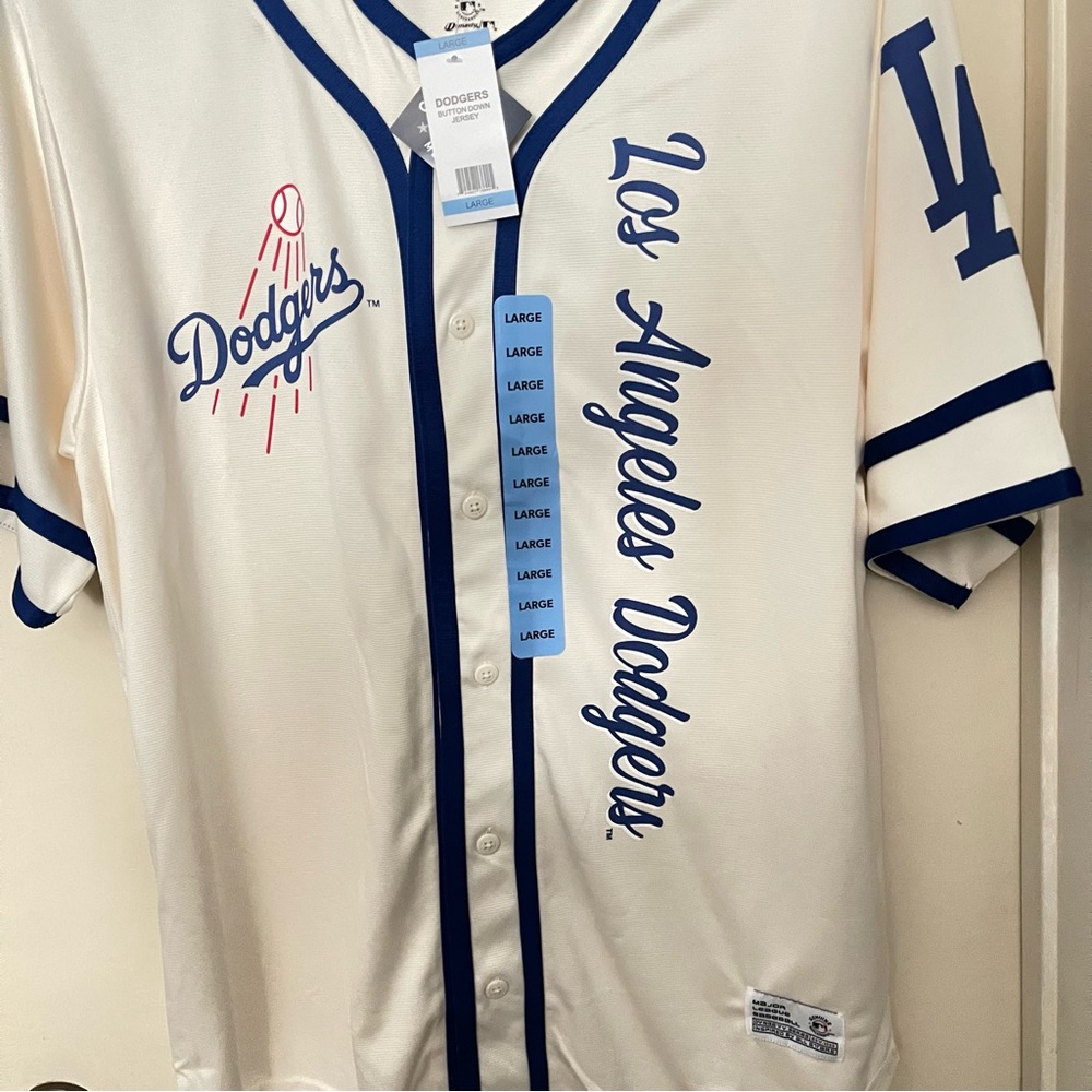 Dodgers Jersey Men’s Size: M, L, XL, 2XL - Picture 3 of 3